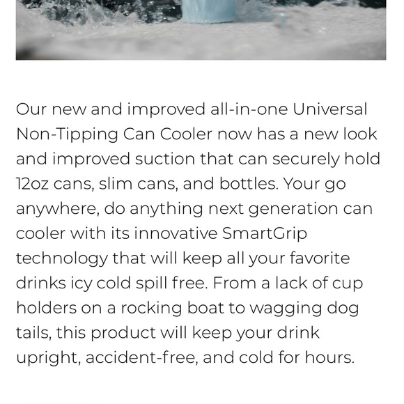 Toadfish slim can/bottle cooler. NEW - Picture 4 of 6